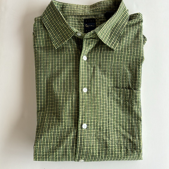 KANI Gold brand short sleeve button up - Picture 1 of 6